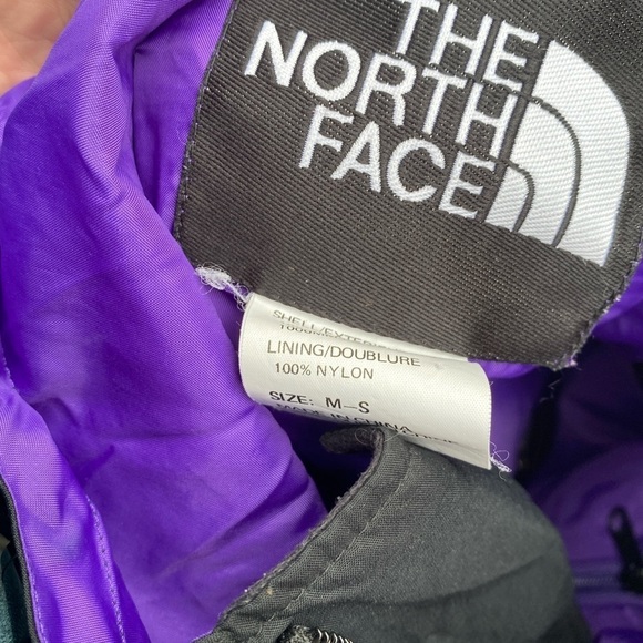 Vintage 90s The North Face Shell Jacket Purple/Black - Picture 8 of 13